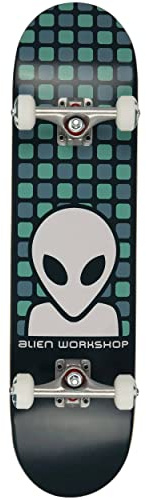 Alien Workshop Matrix Complete Kinder-Skateboard, 19,7 cm, Blau