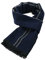 Durio Schal Herren Warm und Weiche Winterschal Herrenschal Gestrickt Plaid Winter Lange Schals XY009-Navy Einheitsgröße