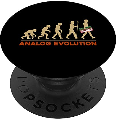 Evolution Synth Keyboard Analog Synthesizer PopSockets mit austauschbarem PopGrip
