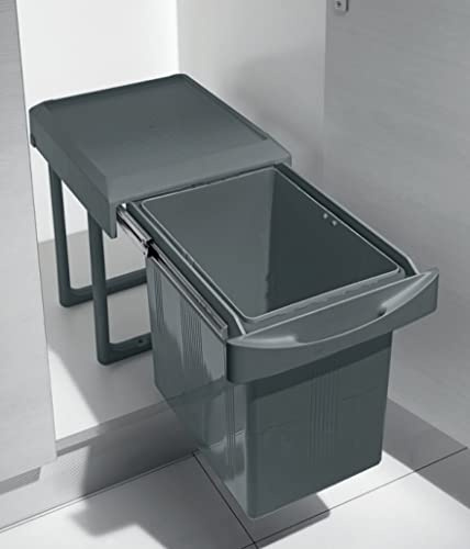 Pattumiera Estraibile Inoxa 97A/1 a 1 Secchio da 17 Lt