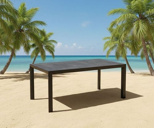 Tisch Murcia Negro 160x90cm