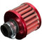 Ntcpefy 12MM Filtro Aria Filtro Aria Recupero VAPORI Olio Rosso Red
