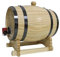 Sharplace Tonneau en Bois de Chêne, Baril de Vin Fût Fontaine à Boisson, Distributeur avec Robinet 1L/1,5L/3L pour Brasserie, Restaurant, Maison, 3L
