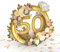 papercrush® Biglietto anniversario matrimonio pop up per nozze d'oro - Carta regalo 3D per 50 anni matrimonio, Biglietto d'auguri con busta per porta soldi per donne e uomini (genitori, nonno, nonna)
