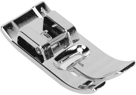 Zickzack Nähfuß, Universeller Nähmaschinen Nähfuß, Multifunktionales Q235 Stahl Sägezahneffekt J Nähfuß Allzweck Nähen Geradem Hohe Festigkeit Stich Geradstich Nähmaschinenfuß für SM3710 SM1400