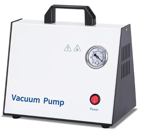 XDTKJDZ Portable Lab Vacuum Pump, Oilless Diaphragm Vacuum Filtration, Vacuuming Speed 15 L/min, Max Vacuum Degree 0.092MPa, for Medical Science Lab Workshop