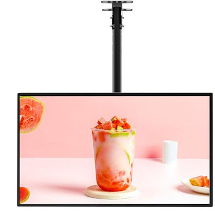 TRAGLO Pantalla LED para Publicidad Comercial, Caja de luz para TV, cartelera, Marco de aleación de Aluminio, Tablero de menú 3D montado en la Pared, Letrero Colgante Horizontal(40X60cm)