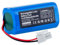 Batteria di ricambio 14,4 V 3500 mAh per iLife A4, A4s, A6, V7, V7s Plus, V7s Pro, X620, Y8H4 per robot aspirapolvere Ecovacs CEN550/553/556/558