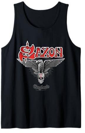 Offiziell Saxon The Eagle Has Landed Heavy Metal Album Band Tank Top