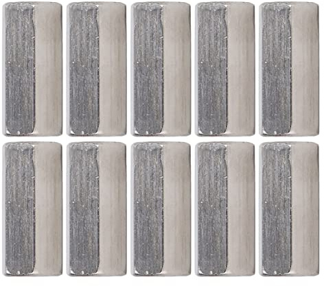 Hex Gewindemuffen M8 x 1.25, 10 Stück, 304 Edelstahl, Langlebig und Korrosionsbeständig - Sechskant Design, Präzisionsgewinde, Für Schrauben und Gewindestangen