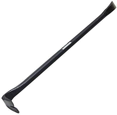 TOPWAY Piede di porco 600mm Heavy Duty Levachiodi Palanchino, Estrattore di Chiodi, Nero 332124