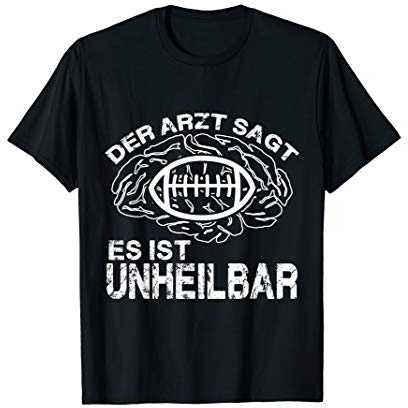 Football Fun Trikot Geschenkidee für Footballspieler T-Shirt