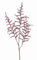 artplants.de Deko Zweig Asparagus acutifolius Zweig HANS, dunkelrot, 70cm - Kunstzweig