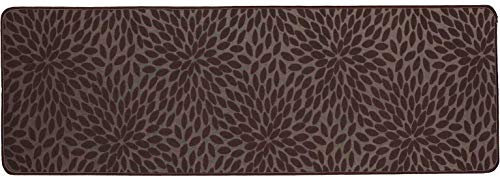 Casatessile Ariel -Tappeto Cucina Made in Italy, Antiscivolo, Lavabile - Passatoia Cucina - Larghezza 50 cm, Lunghezza 180 cm - Marrone