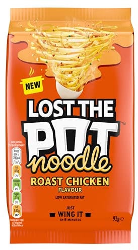 Pot Noodle Roast Chicken Lost The Pot 92G