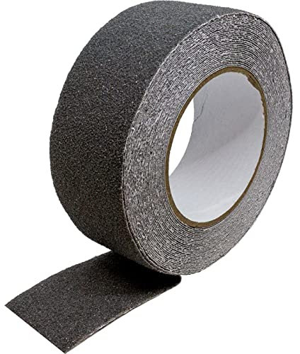 Lumonic 10m Antirutschband Selbstklebend 50mm grau Antirtusch Streifen Klebeband 650µm