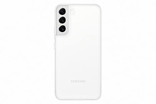 Samsung Clear Cover Smartphone Cover EF-QS906 für Galaxy S22+, Handy-Hülle, extra-dünn und griffig, Schutz Case, Transparent
