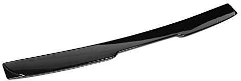 Heckscheibenspoiler,Dachspoiler für Fenster,Glänzend Schwarz Heckscheibe Dachspoiler Fit für 5er E60 M5 Limousine