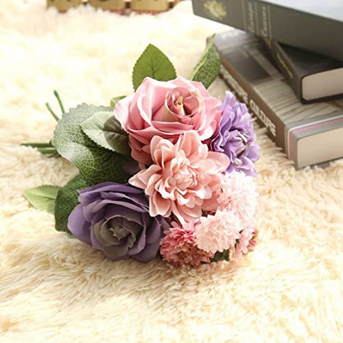 Nunubee künstliche Lilie Blume Latex echte falsche Lily Family Hochzeitsfeierndekoration Weiß 姹 姹 姹