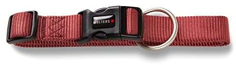 Wolters Halsband Professional, Farbe:rost rot, Größe:M 28-40 cm x 15 mm