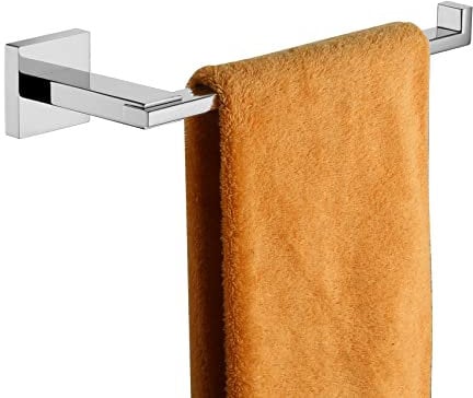 KOKOSIRI Hand Towel Bar Chrome Bathroom Hardware Towel Ring Holder Wall Mounted for Kitchen Toilet Cabinet Polished Stainless Steel B3006CH