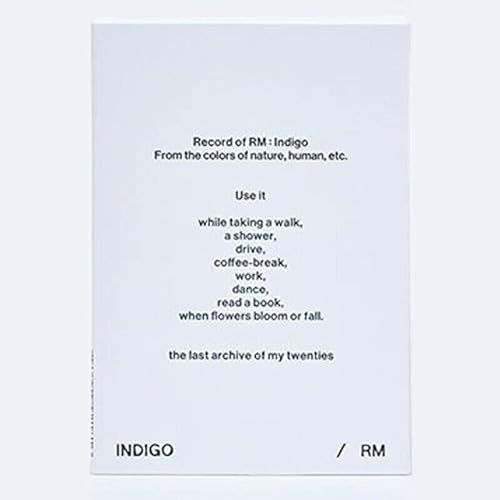 BTS RM INDIGO Album POST CARD EDITION WEVERSE ALBUM VER K-POP SEALED