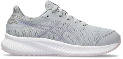ASICS Boys Patriot 13 Gs Sneaker, Piedmont Grey Faded Ash Rock, 5 UK