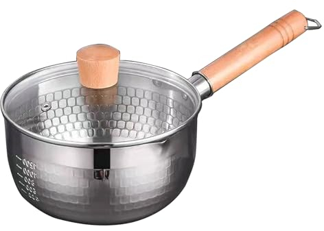 Olla de inducción pequeña para leche hervida para bebés, fácil de usar y limpiar, jarra de leche pequeña japonesa tradicional japonesa
