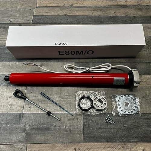 Generic Garage Door Roller Tubular Motor for Shutter 80nm with 70mm Octagonal adapters & manual override