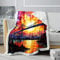 KGUHVFTK Sherpa-Wolldecke, Bunte Sydney Harbour Bridge 3D-gedruckte Decke, leichte Plüsch-Decke für Bettsofa, geeignet für alle Jahreszeiten. Größe: 150x200cm