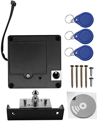 Chavisenty Verrou électronique RFID invisible pour armoire, tiroir, porte, casier à capteur