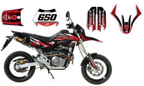 Graphics Dekor Aufkleber passend für Honda FMX 650 2005 bis 2007