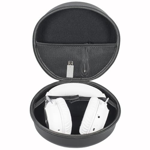 YIIWAY Custodia Rigida Case Cover Compatibile con Sony WH-CH720 / WH-CH520N / WH-1000XM6 / WH-1000XM5 / WH-1000XM4 / MDR-ZX110 / MDR-7506 / MDR-ZX310 Cuffie, Custodia Solo - Nero YC80077