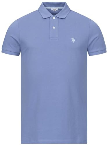 U.S. POLO ASSN. Herren Poloshirt (S-XXL) - 100% Baumwolle, Kurzarm, Basic - P029