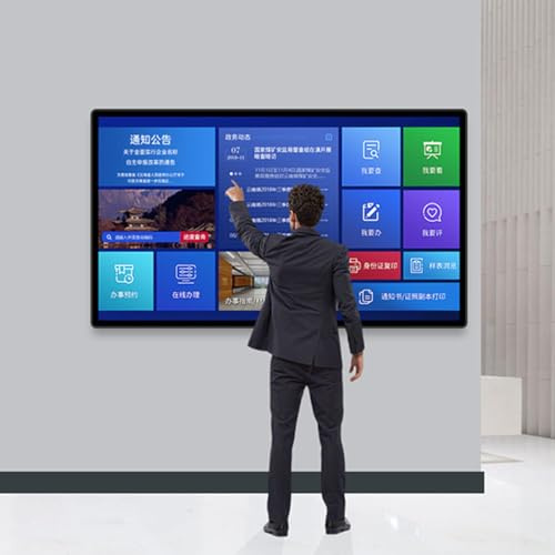 Pantalla Publicitaria Digital LED 27/43 Pulgadas Full HD 1080p, Reproductor Multimedia para Menús y Promociones, Formato Horizontal/Vertical, Montaje en Pared/Empotrado Non-touchscreen-27”