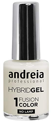 Andreia Professional Hybrid Gel Nagellack - 2 Schritte und keine Lampe erforderlich Langlebig und leicht zu entfernen - Fusion Farbe H39 Coral Tan - Schattierungen von Gelb und Orange 10.5 ml