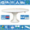 HELIO-MAGNET Antenna TV HD Digitale Omnidirezionale ad Alto Guadagno con Amplificatore Incorporato da 33dB per DVB-T2 UHF FM DAB. 12V / 24V. Per Camper, HGV, Caravan, Barca o Camping di Unispectra®