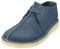 Clarks ORIGINALS Desert Boot, Stivaletti Bassi con Lacci Uomo, Blu Navy Scamosciato, 41.5 EU