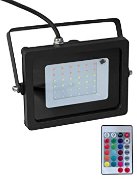 EUROLITE LED IP FL-30 SMD RGB | Outdoor-Scheinwerfer (IP65) mit SMD-LEDs (RGB) und IR-Fernbedienung