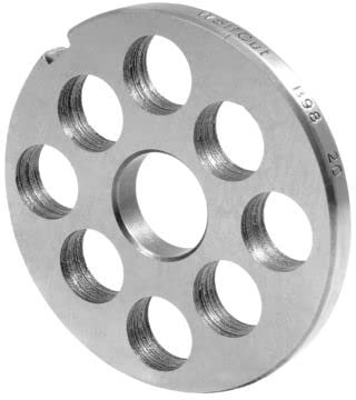 Wolfcut Lochscheiben kompatibel mit Fleischwolf ADE FL98-ool 400 und FL98 N-400 Werkzeugstahl (20,0 mm)