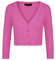 MINTLIMIT Knitted Cardigan Women Girls Cute Vintage 3/4 Sleeve Front Buttons Cardigan Shrug,Fuchsia,XL
