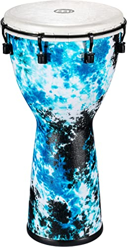 Meinl Percussion Alpine Djembe Instrument - Mittelgroße Handtrommel - Mechanisches Stimmsystem - Durchmesser 10 Zoll - Kunststoff, Mehrfarbig (ADJ10-GB)
