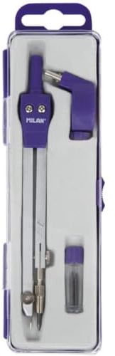 MILAN® Estuche compas azul, adaptador universal