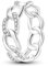 NARMO 925 Sterling Silber Ring Cubic Zirkonia Ring für Frauen Größe 60mm