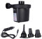 Electric Air Pump, Quick-fill Inflator and Deflator Pump for Air Mattress Air Bed Paddling Pool Swimming Ring Camping Inflatables Airbed Pump with 3 Nozzles