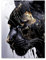 wandmotiv24 Leinwandbild Fantasy, Panther, Hochformat M0600