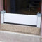 Garagentor dichtung hochwasserschutz barriere Wiederverwendbar Tür-Hochwasserschutzbarriere, 20cm Höhe Draußen Überschwemmungsschutz Aus Aluminium für Garage/Einzelhandelsgeschäfte/Zuhause/Glasschiebe