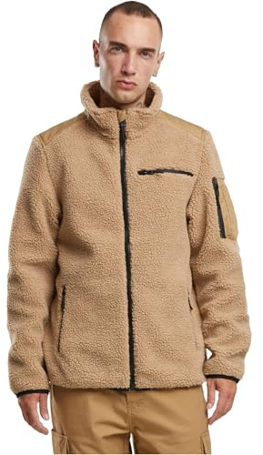 Brandit Ramble Teddyfleece Männer Übergangsjacke schwarz Basics