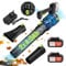 CHANGEMOORE 494CFM Lightweight Leaf Blower Cordless with 2X4.0Ah Battery, Charger & 3-Speed Mode, 21V Battery Cordless Leaf Blower with Turbo Mode Powerful for Garden, Lawn Care, Snow Removal