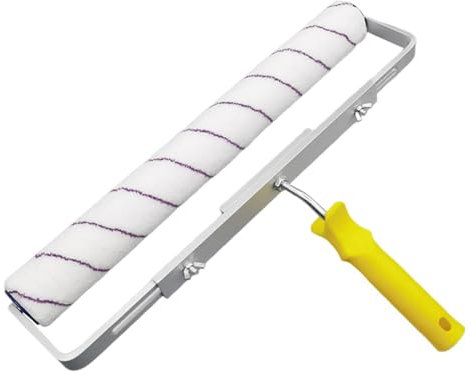 Farbroller-Set, 18 Zoll – Farbroller, robuste Rolle zum Streichen von Decke mit Rahmen | Bodenrolle, breite und leichte Farbrolle für Innen- und Außenbereiche, Böden und Decken